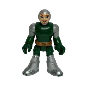 Fisher Price Imaginext Eagle Talon Castle Weapon Set Green Knight Figure
